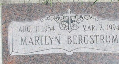 Marilyn Bergstrom on Sysoon