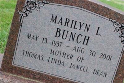 Marilyn l Bunch on Sysoon
