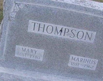 Marinus Thompson on Sysoon