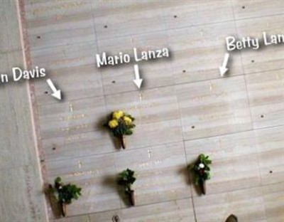 Mario Lanza on Sysoon