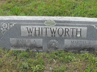 Marion A. Whitworth on Sysoon