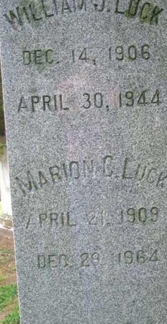 Marion C. Luck on Sysoon