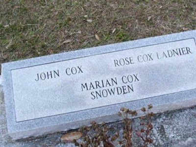 Marion Cox Snowden on Sysoon