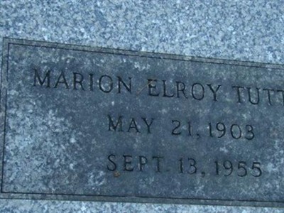 Marion Elroy Tuttle on Sysoon