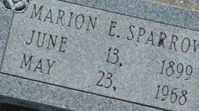 Marion Everett Sparrow on Sysoon