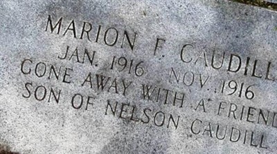 Marion F. Caudill on Sysoon