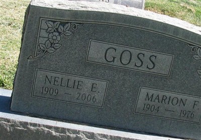 Marion F Goss on Sysoon