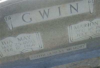 Marion F. Gwin on Sysoon