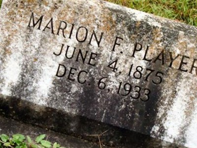 Marion F. Player on Sysoon