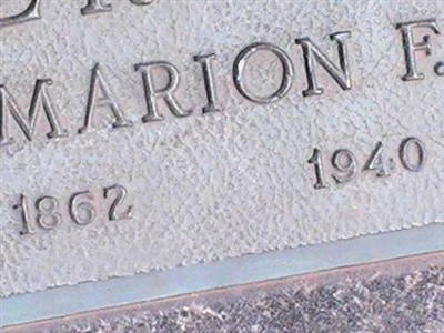 Marion F Suiter on Sysoon