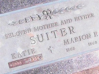 Marion F Suiter on Sysoon