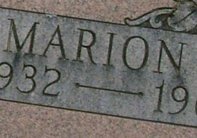 Marion F Thornton on Sysoon