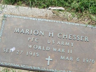 Marion H Chesser on Sysoon