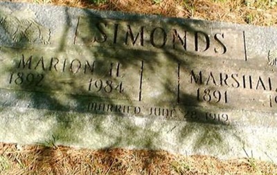 Marion H. Simonds on Sysoon