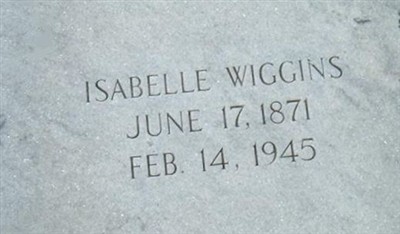 Marion Isabelle Lipthratt Wiggins on Sysoon