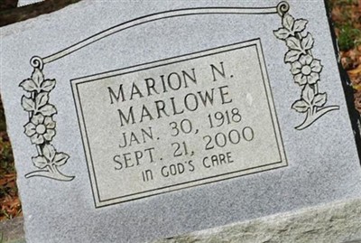 Marion Norment Marlowe on Sysoon