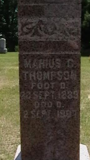 Marius C Thompson on Sysoon