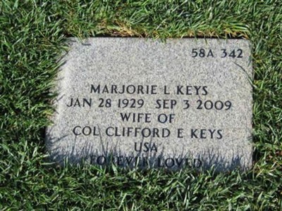 Marjorie Louise Bradley Keys on Sysoon