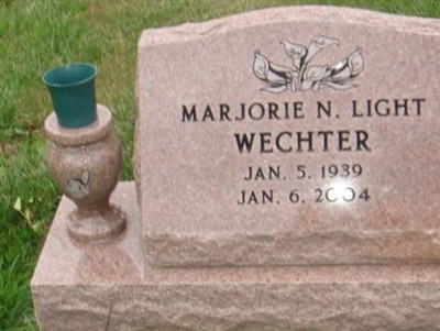 Marjorie N Light Wechter on Sysoon