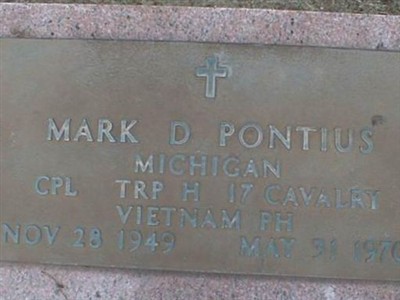 Mark Durward Pontius on Sysoon