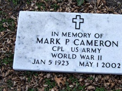 Mark P. Cameron on Sysoon
