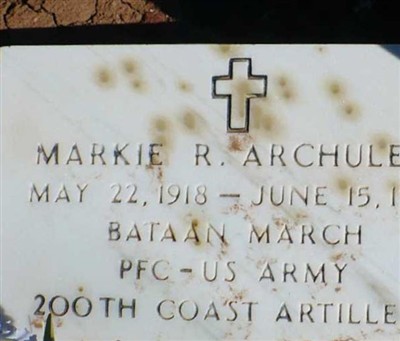 Markie R Archuleta on Sysoon