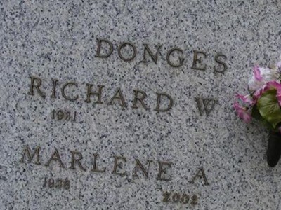 Marlene A. Donges on Sysoon