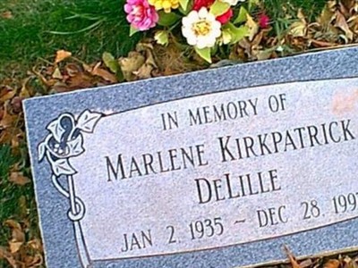 Marlene M. Kirkpatrick DeLille on Sysoon
