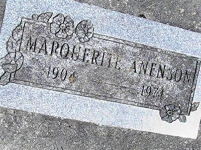 Marquerite Anenson on Sysoon
