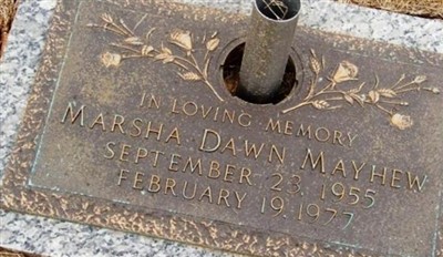 Marsha Dawn Mayhew on Sysoon