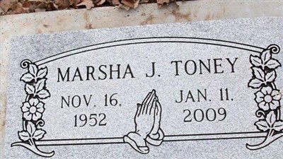 Marsha Jean Toney on Sysoon