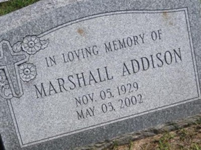 Marshall Addison on Sysoon