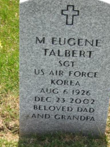 Marshall E Talbert on Sysoon