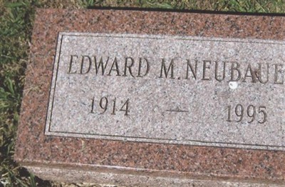 Marshall Edward Neubauer on Sysoon