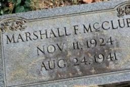 Marshell F. McClure on Sysoon