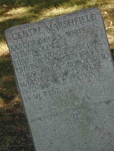 Marshfield Center Cemetery on Sysoon