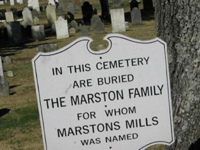 Marstons Mills Cemetery on Sysoon