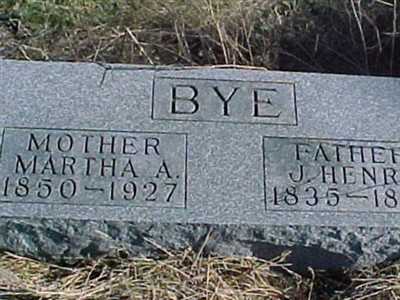 Martha A. Bye on Sysoon