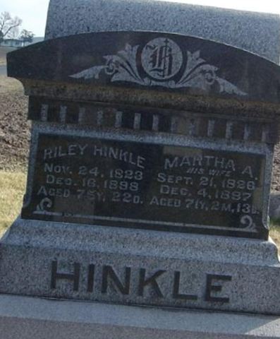 Martha A Hinkle on Sysoon