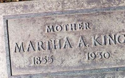 Martha Alice Porter King on Sysoon