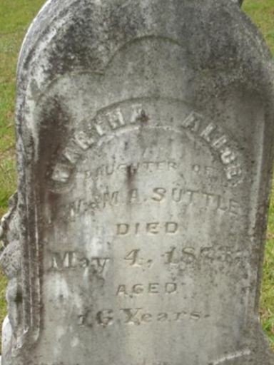Martha Alice Suttle on Sysoon
