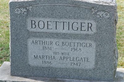 Martha Applegate Boettiger on Sysoon