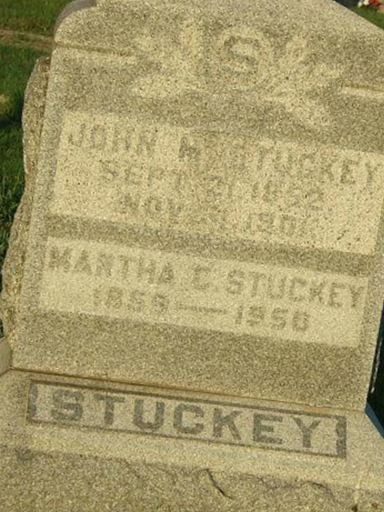 Martha Cassandra Burton Stuckey on Sysoon