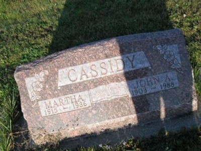 Martha Cassidy, Find a grave on Sysoon Martha Cassidy on Sysoon