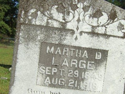 Martha D. Large on Sysoon