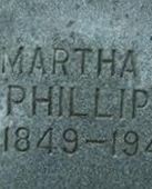 Martha E Barnes Phillips on Sysoon