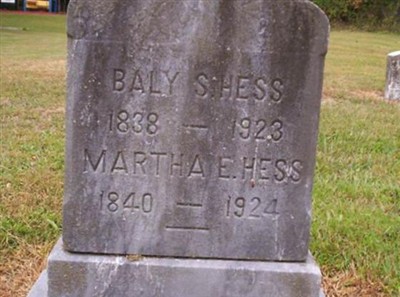 Martha E. Brown Hess on Sysoon