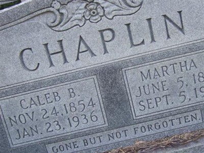 Martha E. Chaplin on Sysoon