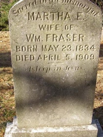 Martha E. Fraser on Sysoon