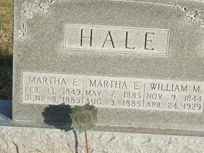 Martha E Hale on Sysoon